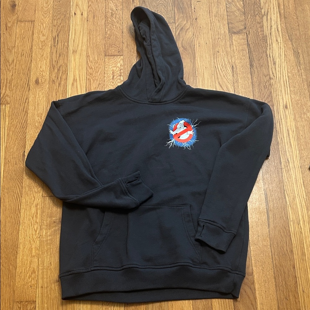 Abercrombie & Fitch kids Black Ghostbusters Hoodie boys 17/18